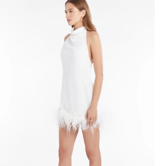 Amanda Uprichard Lunaria Dress White XS - Picture 12 of 13